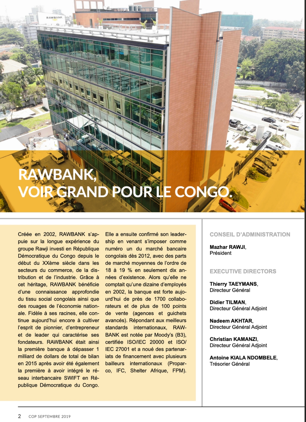 Cover Global compact 2019